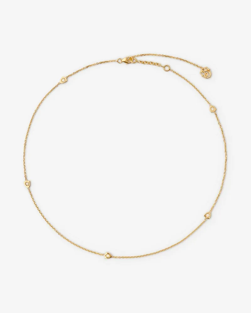 Burberry Kette „Shield“ , Size Gold