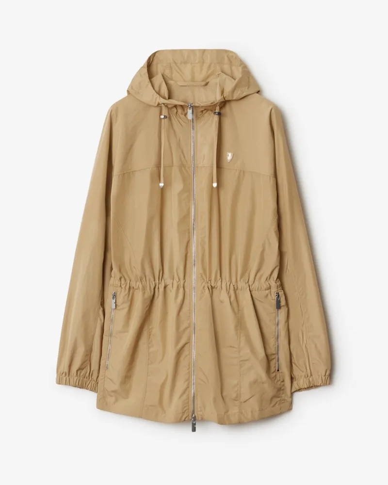 Burberry Kurzer Nylon-Baumwoll-Parka Cracker