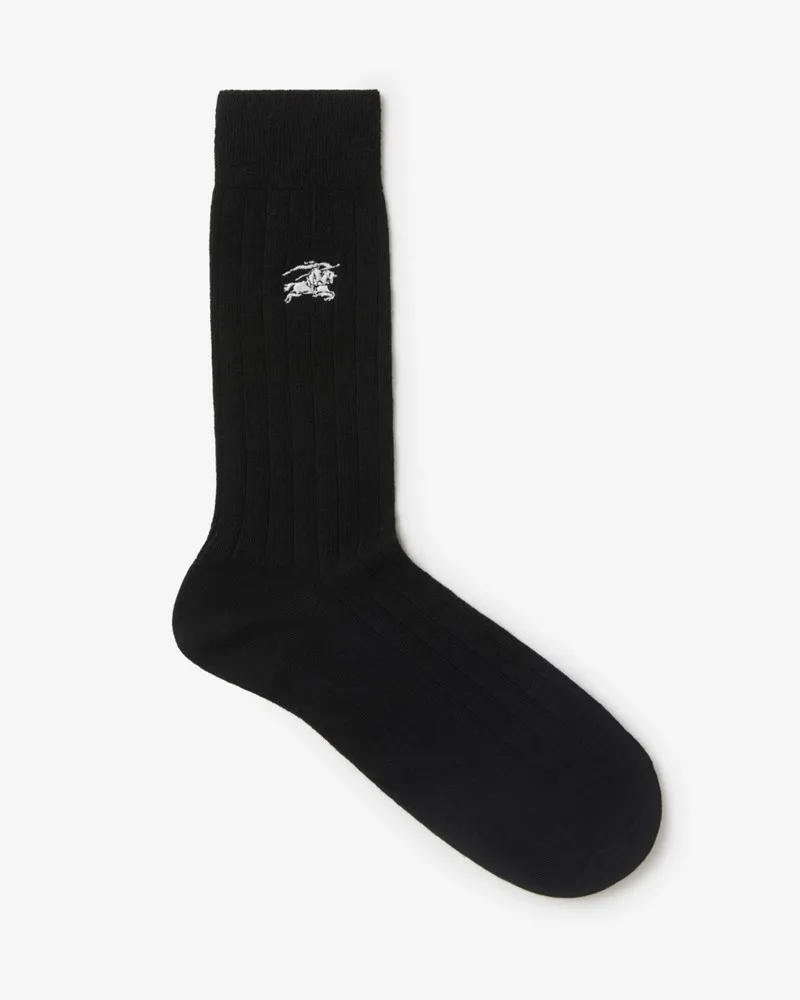 Burberry Wollmisch-Socken Schwarz