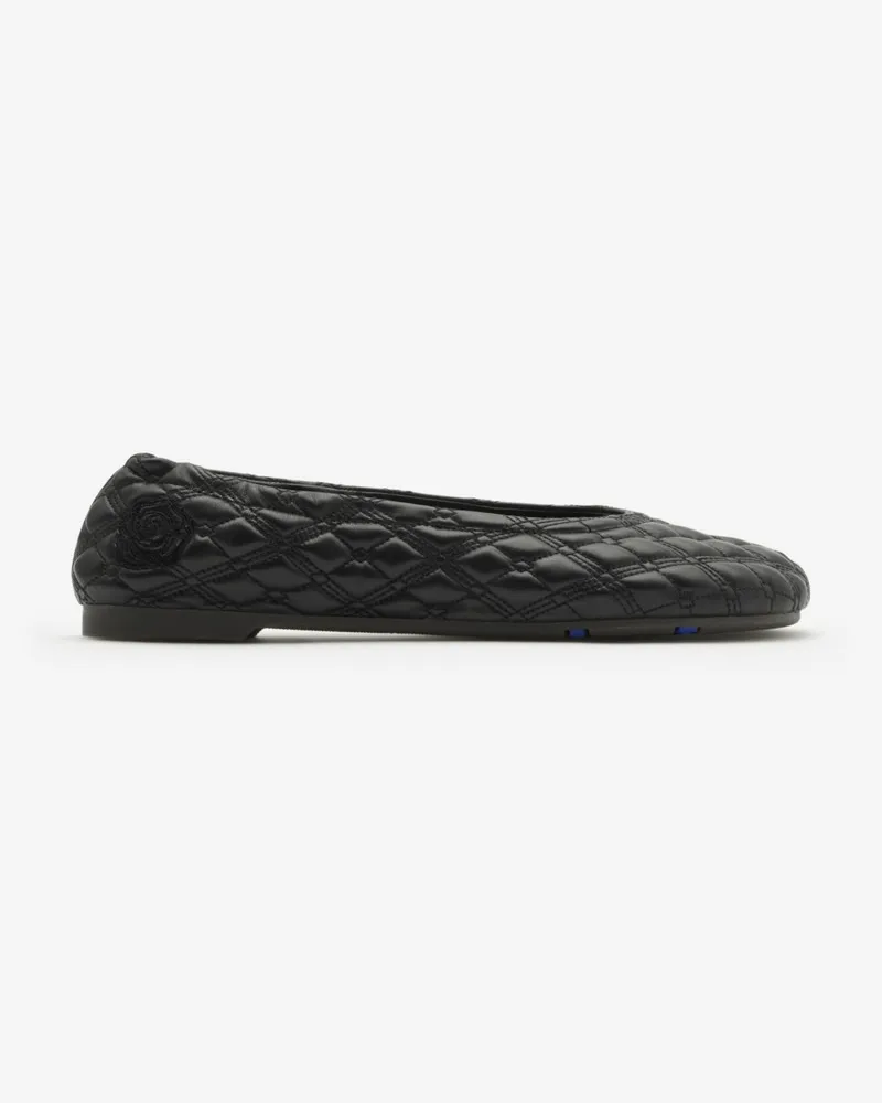 Burberry Ballerinas „Sadler“ aus Leder Schwarz