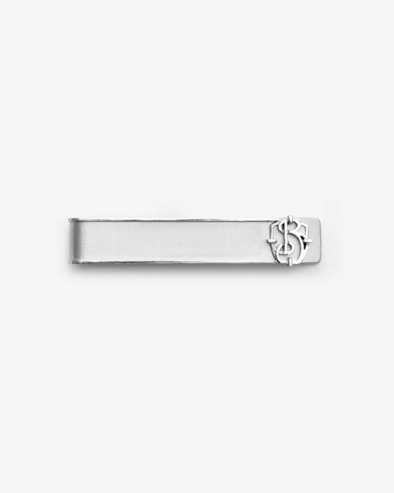 Burberry Krawattennadel mit B-Detail Silber