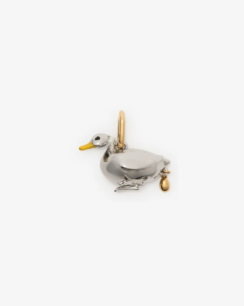 Burberry Enten-Anhänger Silber