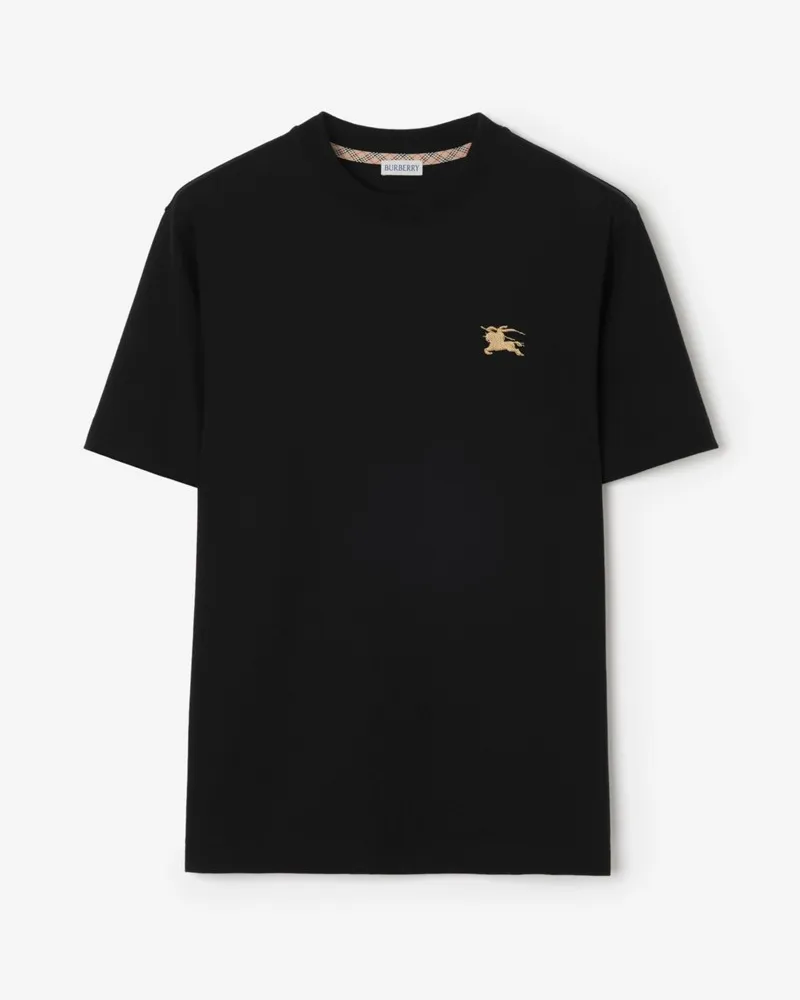 Burberry Baumwoll-T-Shirt mit EKD-Motiv , Size Black