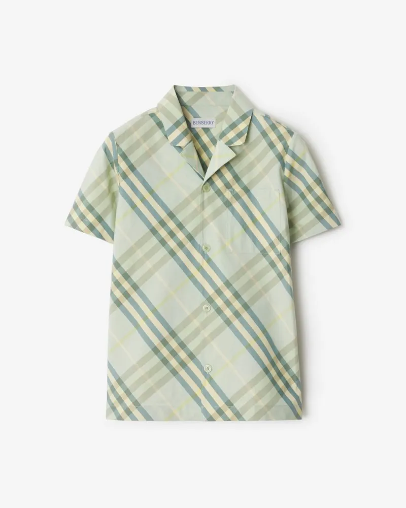 Burberry Baumwollhemd in Check Breeze