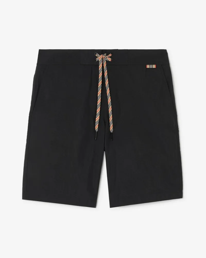 Burberry Nylon-Schwimmshorts , Size Schwarz