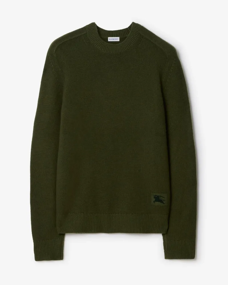 Burberry Kaschmirpullover Tent-grün