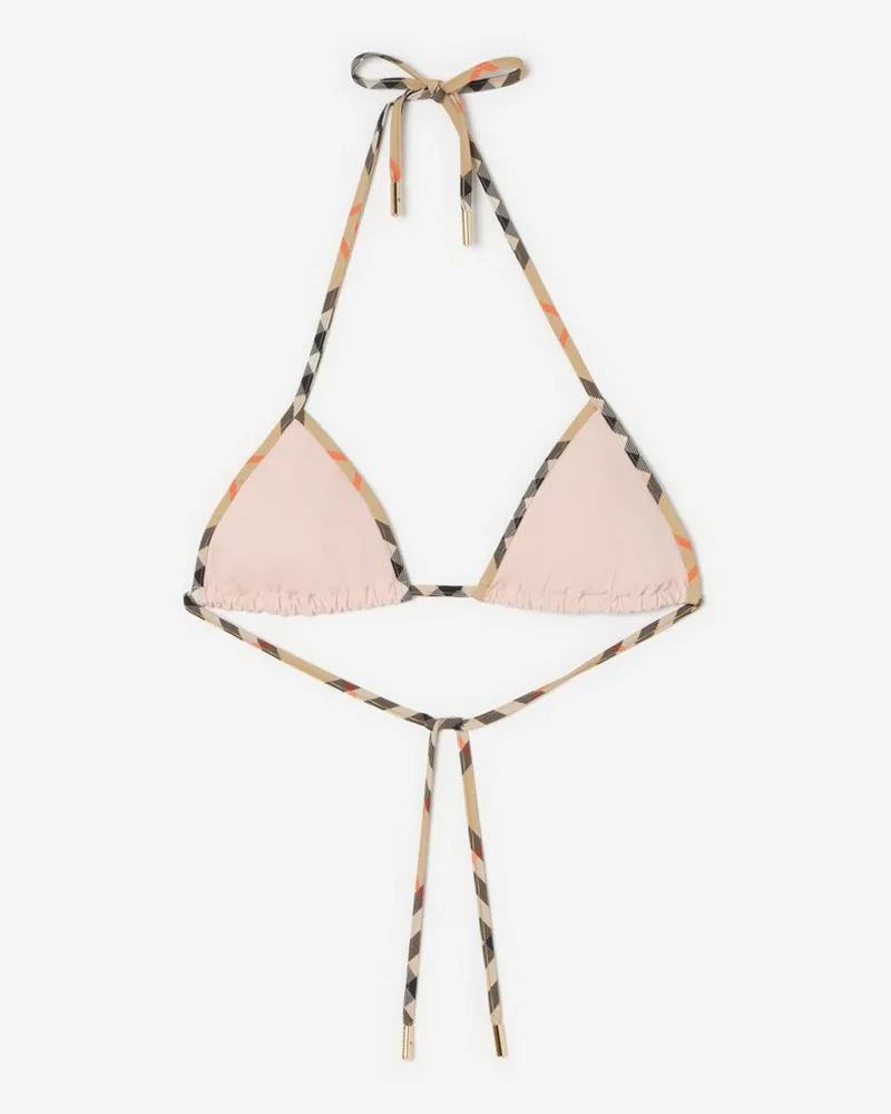 Burberry Bikinioberteil mit Karobesatz Bouquet