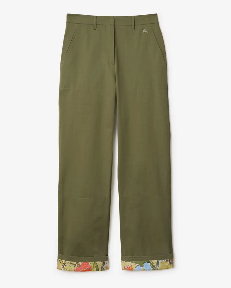Burberry Baumwollhose mit Highgrove-Motiv Wreath