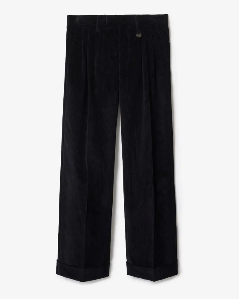 Burberry Cordhose Twilight-blau