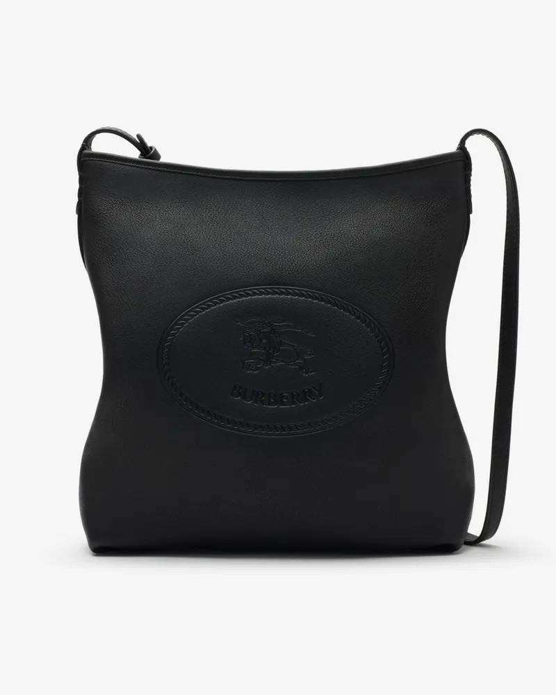 Burberry Kleine Schultertasche „Highlands Schwarz