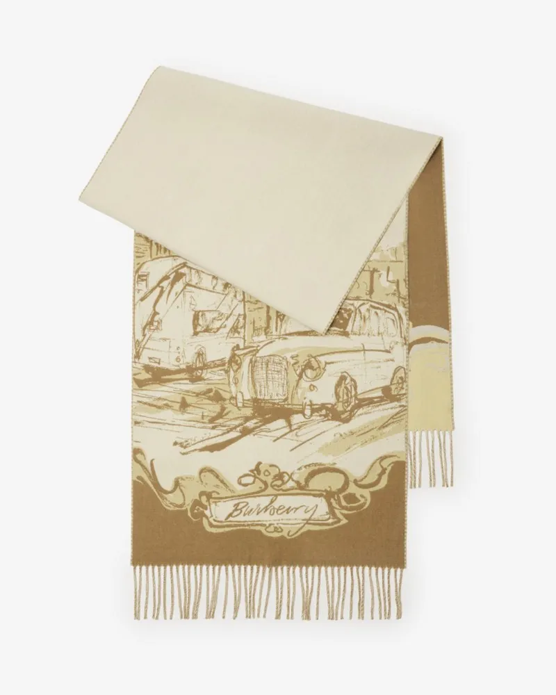 Burberry Kaschmirschal mit Westminster-Motiv Hay