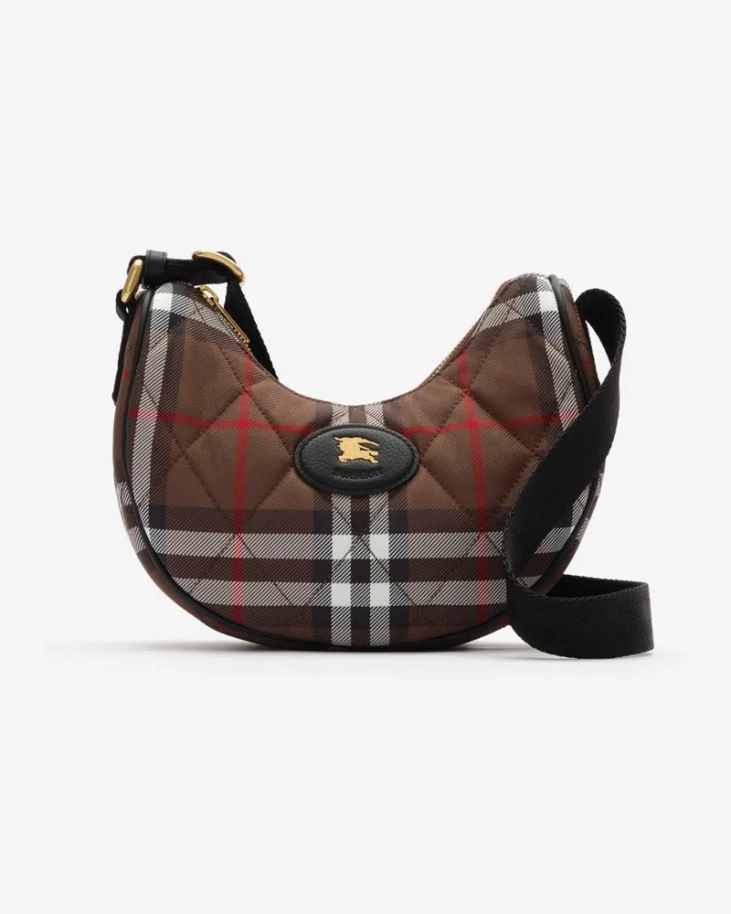 Burberry Crossbody-Tasche „Horseshoe Chocolate-braun