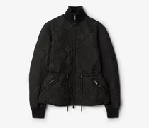 Nylonjacke „Wakerley“ mit kleinem Karo-Nahtmuster