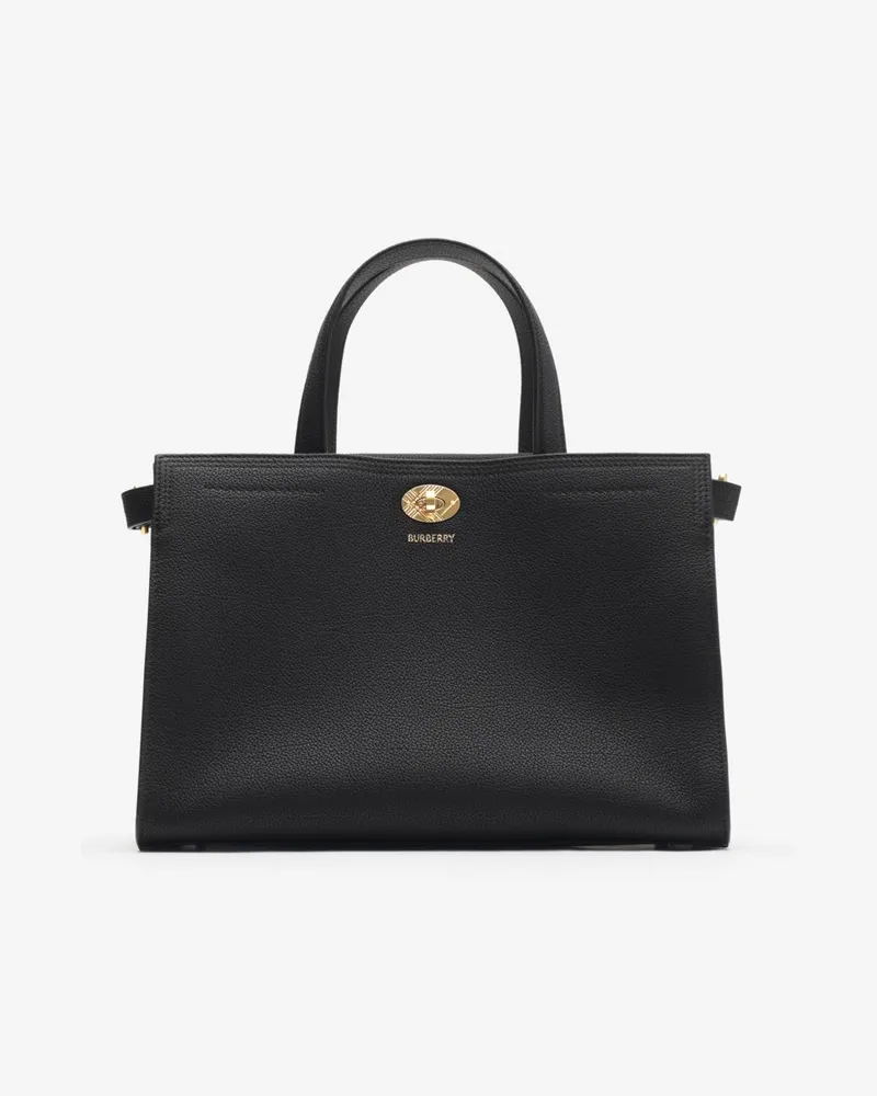 Burberry Kleine Henkeltasche „Cotswolds Schwarz