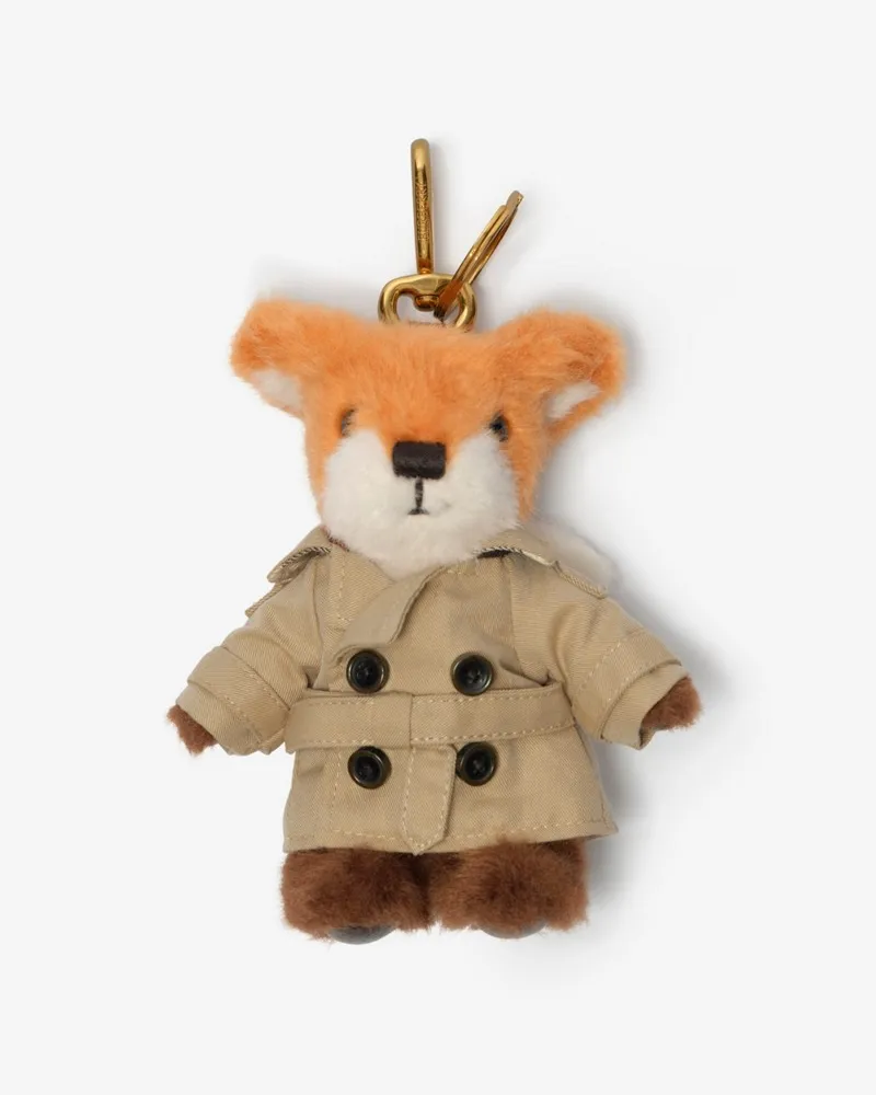 Burberry Fuchsanhänger Sand-beige