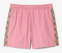 Schwimmshorts mit Karobesatz , Size