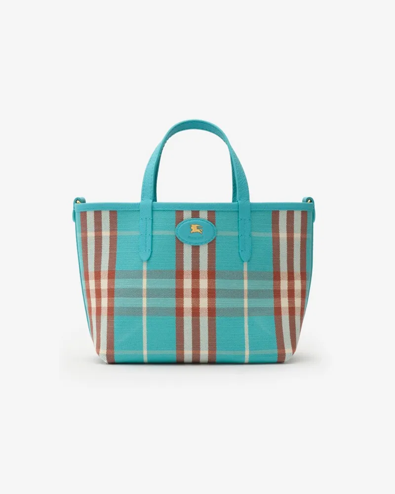 Burberry Wendbare Henkeltasche „Bloomsbury“ im Kleinformat Blau