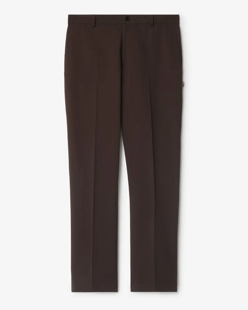 Burberry Baumwoll-Chinos Clove-braun