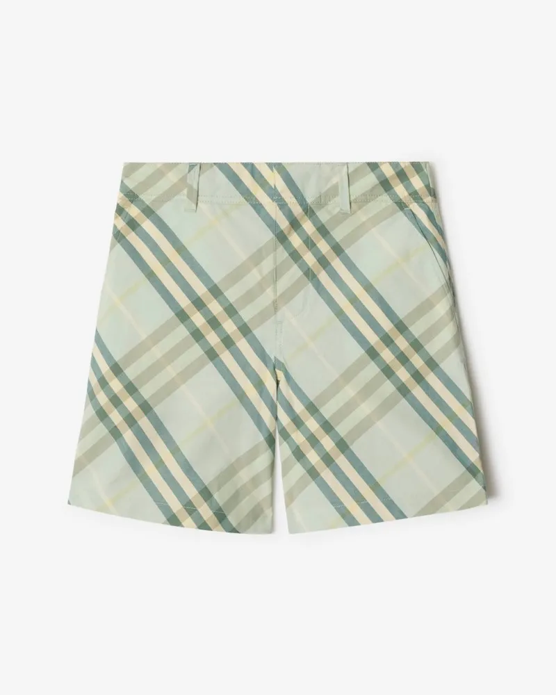 Burberry Baumwollshorts in Check Breeze