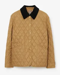 Burberry Country-Steppjacke Camelfarben