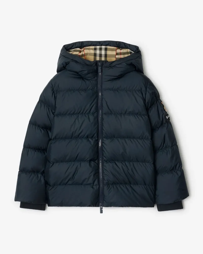 Burberry Wattierter Nylonmantel mit Kapuze Storm