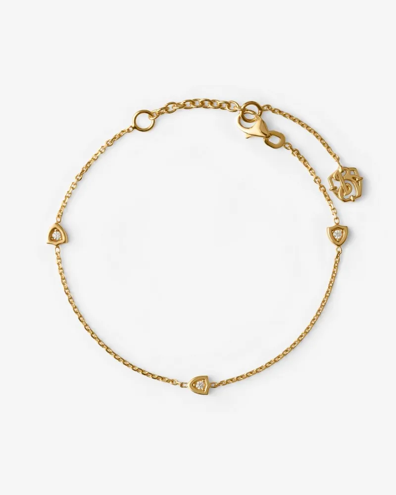 Burberry Gliederarmband „Shield Gold