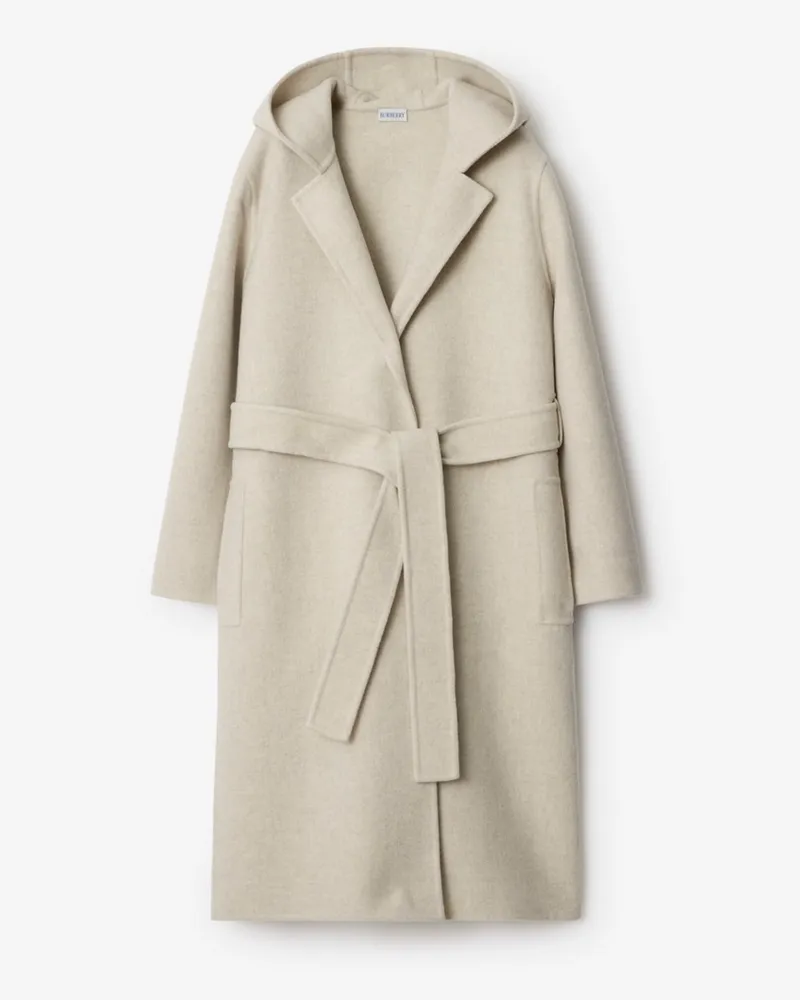Burberry Kaschmir-Wickelmantel mit Kapuze Soap