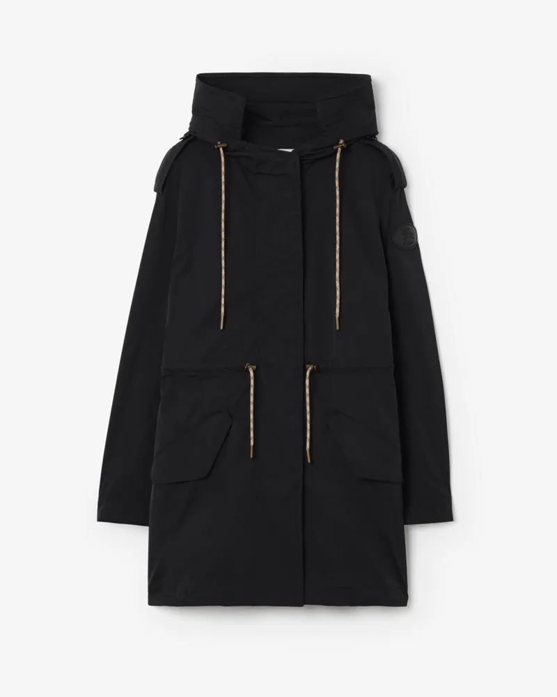 Burberry Stretchnylon-Parka , Size Schwarz