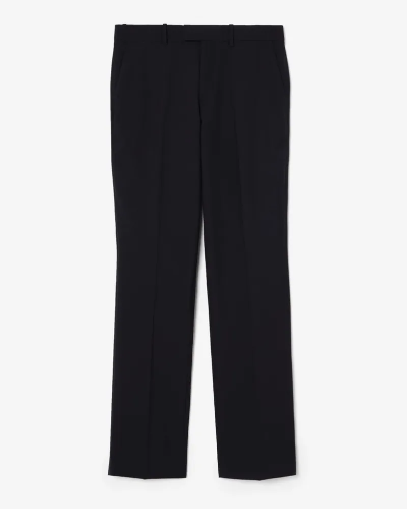Burberry Elegante Wollhose „Sloane“ , Size Marineblau