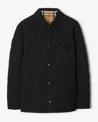 Burberry Wendbare Stepp-Hemdjacke Schwarz