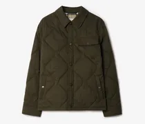 Wattierte Gabardine-Hemdjacke , Size