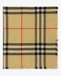 Burberry Wollschal in Check Sand