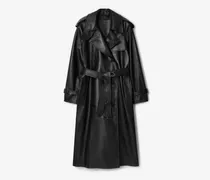 Langer Trenchcoat „Castleford“ aus Leder , Size
