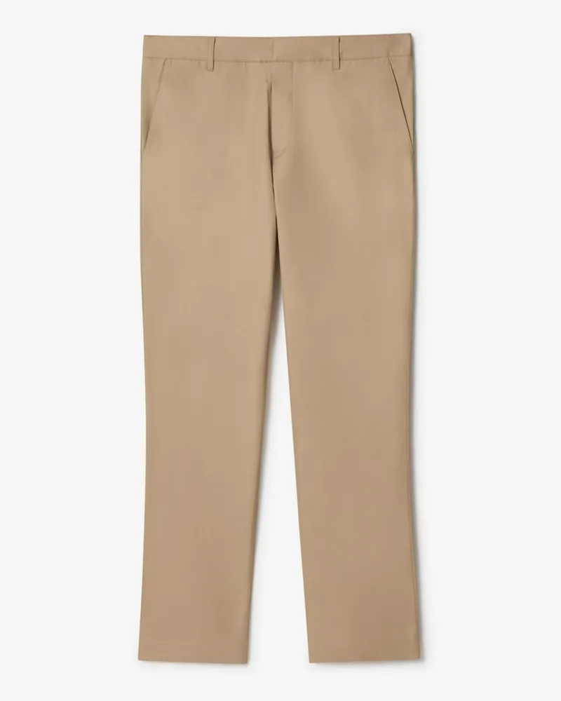 Burberry Baumwoll-Chino Honey-beige