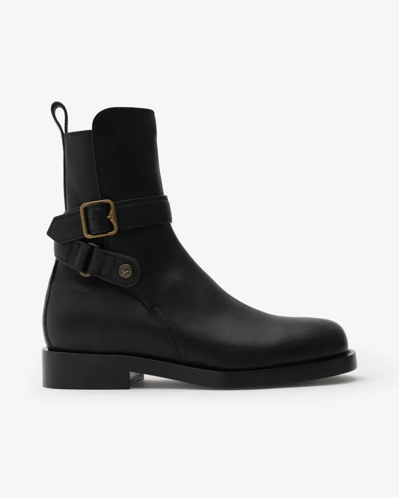 Burberry Jodhpur-Stiefel „Ledger“ aus Leder , Size Schwarz