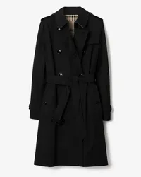 Burberry Mittellanger Heritage-Trenchcoat „Kensington Schwarz