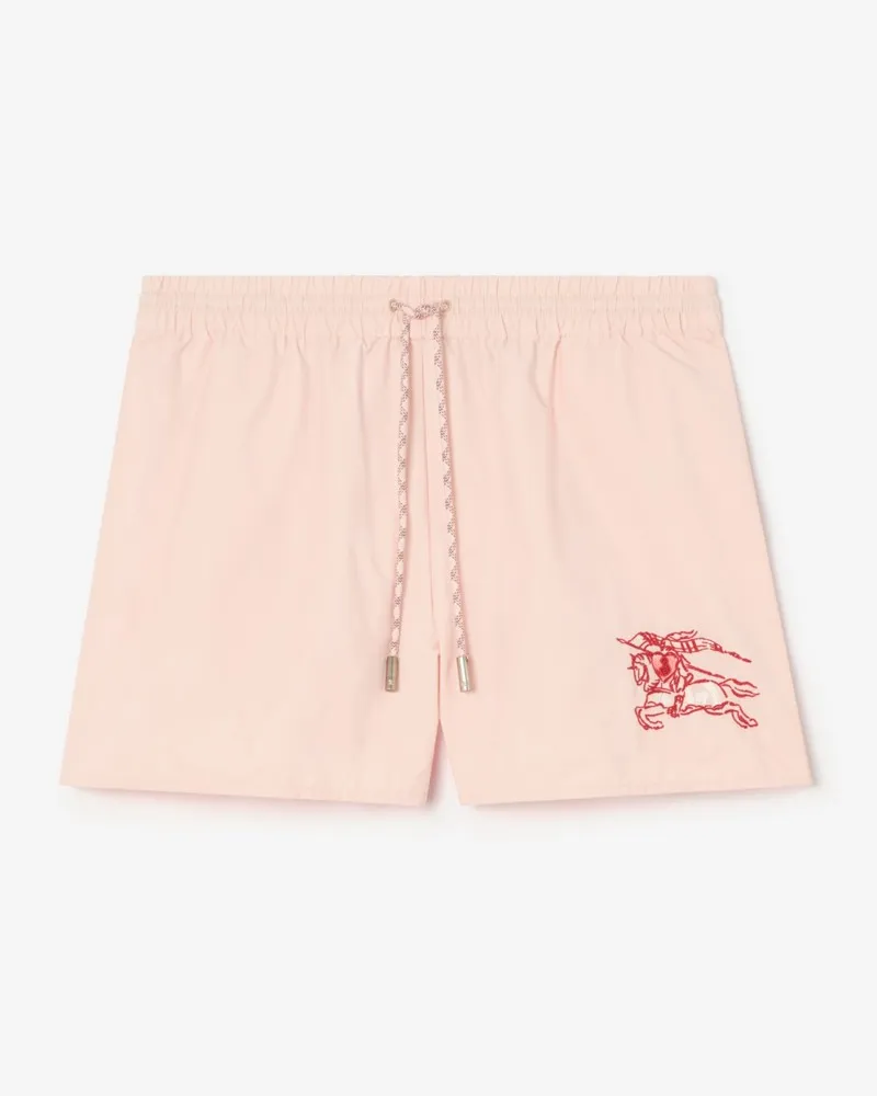 Burberry Stretchnylon-Shorts mit Herz-Knight , Size Compact