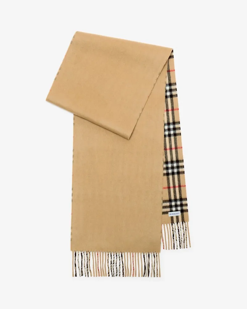 Burberry Wendbarer Kaschmirschal mit Check Archive