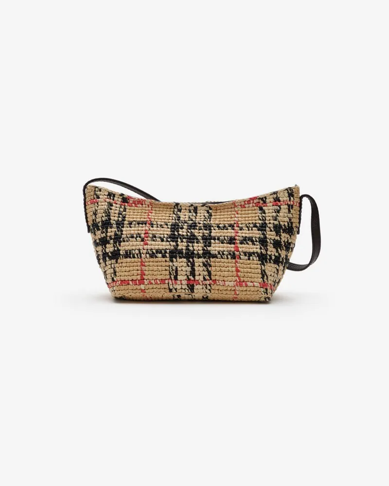 Burberry Schultertasche „Margate“ im Kleinformat Sand-beige