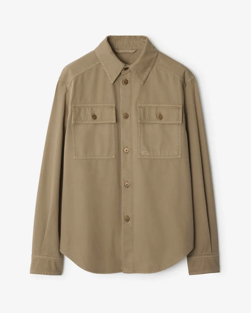 Burberry Baumwoll-Hemdjacke Quill