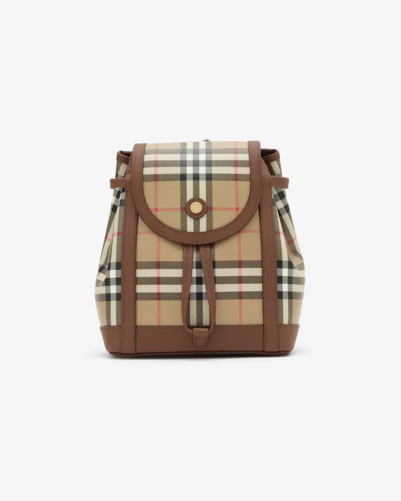 Burberry Check-Rucksack im Kleinformat Archive