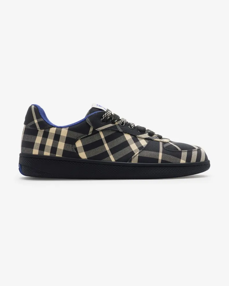 Burberry Sneaker „Terrace“ in Check Schwarz