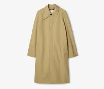 Langer Car Coat aus Baumwolle , Size