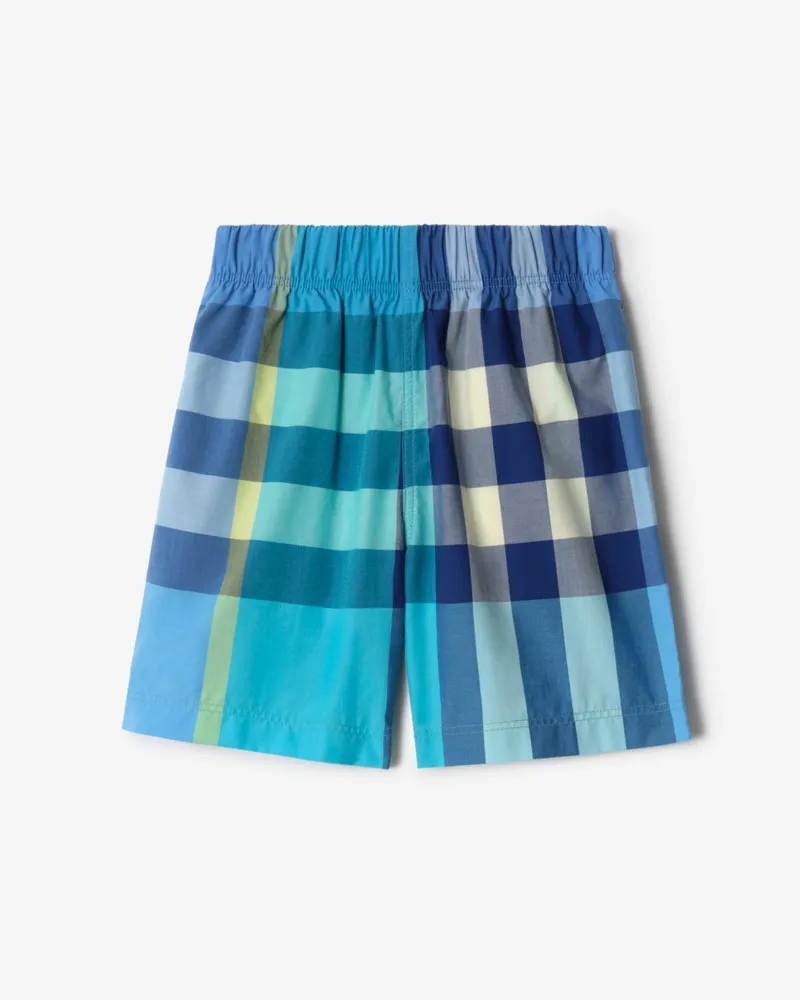 Burberry Baumwollshorts in Check , Size Bright