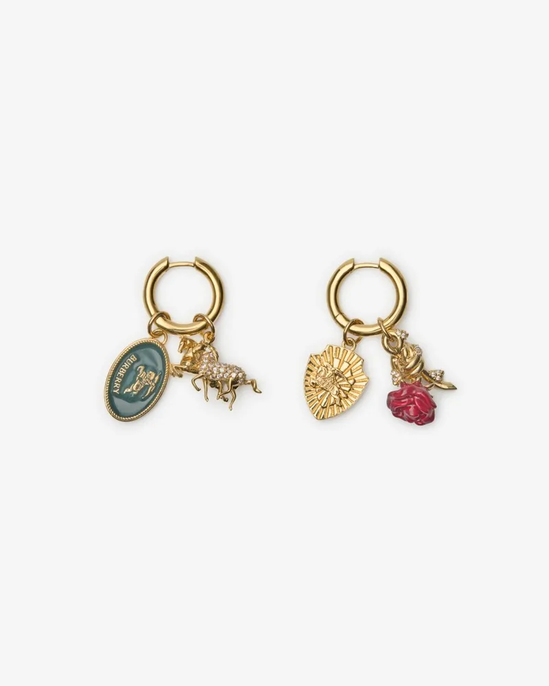 Burberry Creolen-Ohrringe „Charm Gold