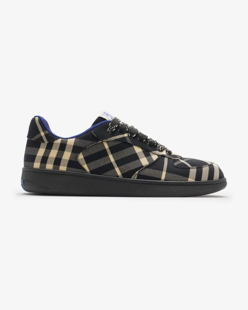 Burberry Sneaker „Terrace“ in Check Schwarz