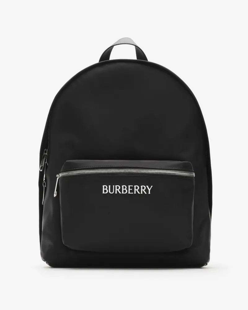 Burberry Rucksack mit Logo Black