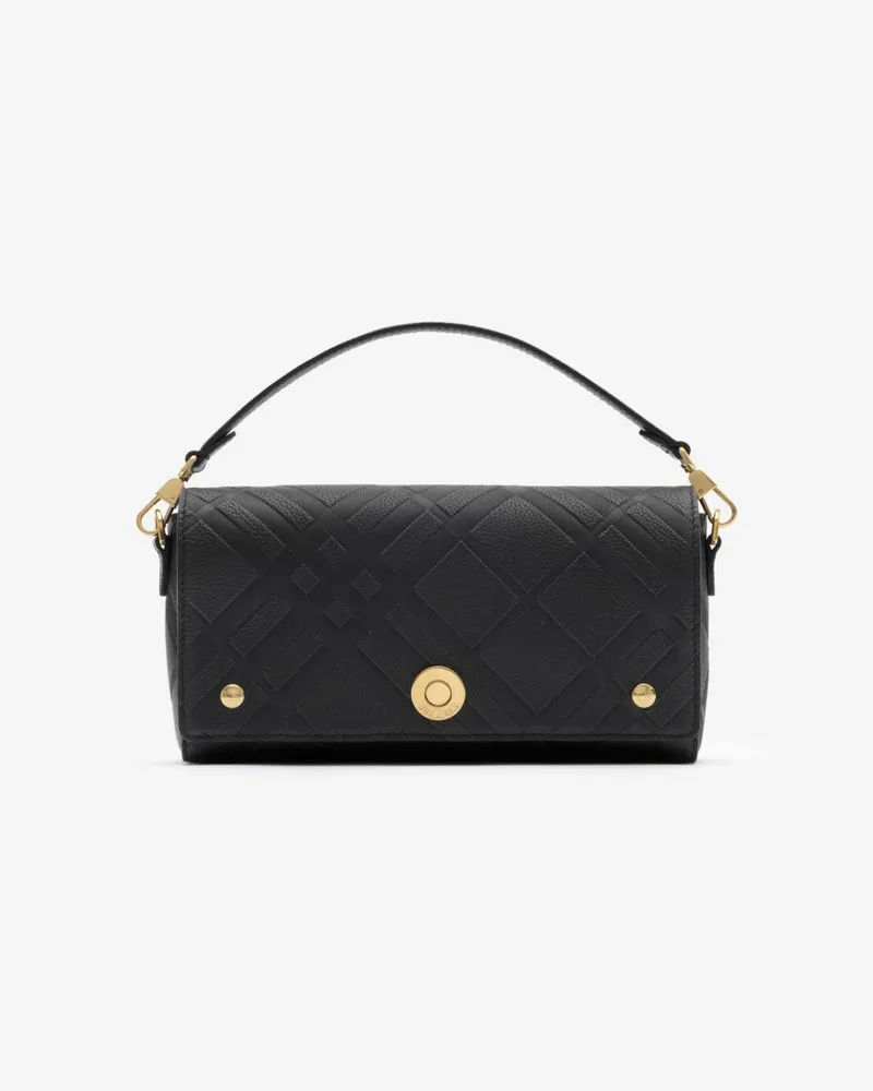 Burberry Tasche „Note“ mit Griff an der Oberseite Black