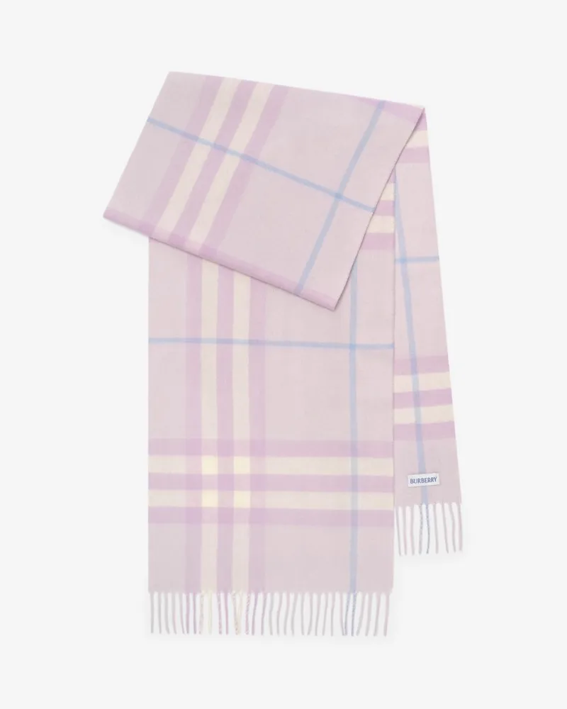 Burberry Kaschmirschal in Check Powder