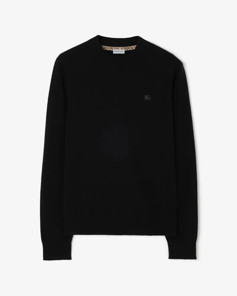 Burberry Kaschmirmisch-Pullover , Size Black